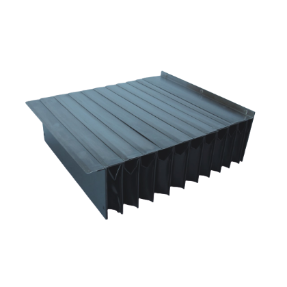 Stainless steel-clad bellows cover